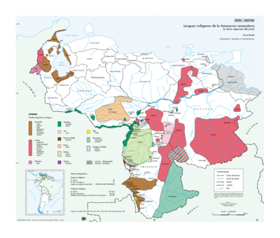 Lenguas indígenas de la Amazonia venezolana
(y otras regiones del país)