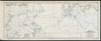 Specialkarte von A. v. HUMBOLDT’S REISEN in VENEZUELA und am ORINOKO-STROM